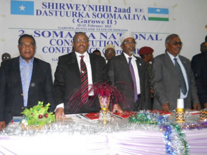 The historic Garowe I & II Consultative Conferences held at Puntland State University