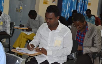 PSU Garowe ends the 1st semester exams in the academic year of 2015/2016.
