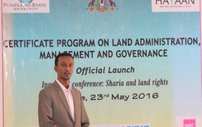 PSU launches Training Program on ‘land Administration, Management and Governance’