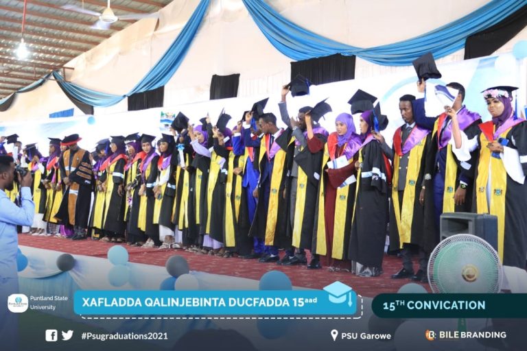 Puntland State University Holds 15th Convocation Ceremony